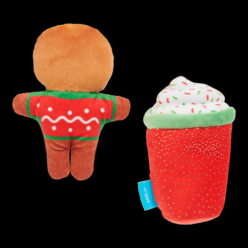 Bark Ginger Brew Crew Dog Toy - XS/S